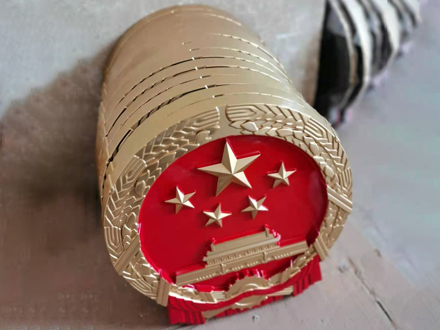 定制国徽的工艺要求